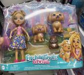 Mattel - Enchantimals - City Tails - Gerika Golden Retriever Family - кукла
